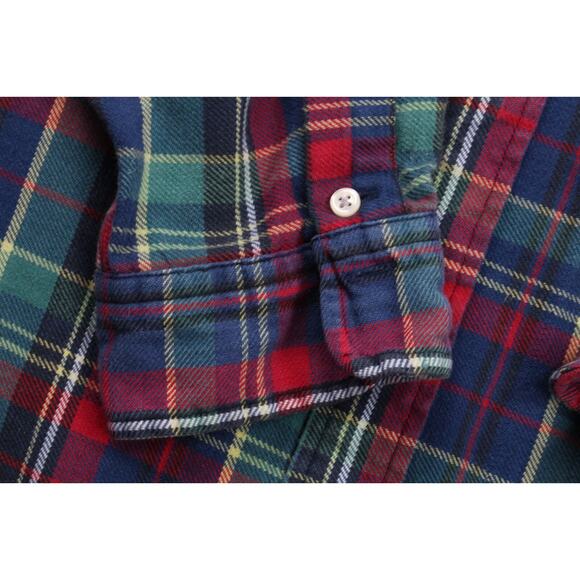 Ralph Lauren Mens Plaid Flannel Shirt XL - Picture 6 of 14